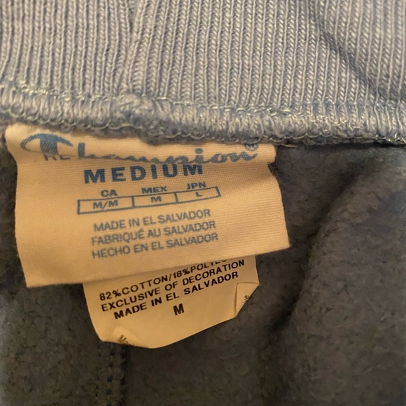 Men Champion Cutoff Sweatshorts - Picture 4 of 4